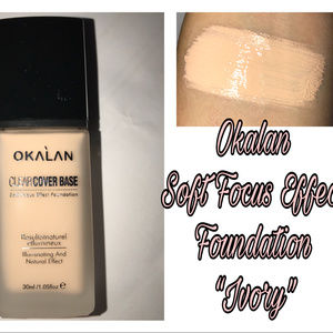 Okalan Clear Cover Base Foundation Ivory